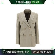香港直邮Golden Goose Deluxe Brand 双排扣西装外套 GWP00829.P0