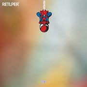 TLP反光车贴 超级英雄蜘蛛侠倒挂卡通贴纸玻璃门墙面网吧装饰贴纸