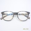 外贸原单复古铆钉板材近视眼镜框带鼻托光学架男女玳瑁色JP221
