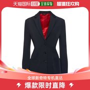 香港直邮Ferrari 女士弹力斜纹单排扣西服夹克