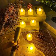 仿真小蜡烛发光led电子，灯表白装饰浪漫创意求婚场景布置生日道具