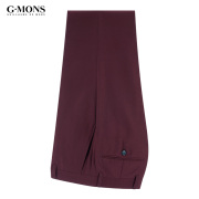 G·Mons/吉约蒙男士西裤酒红色T0107
