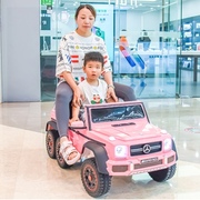 g大儿童电动车四轮遥控汽车可坐大人男孩女孩双人越野玩具车