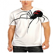 centipede3ddigitalprintmen'st-shirt蜈蚣3d数码，印花男t恤