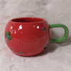 日本starbucks星巴克2023圣诞节限定陶瓷马克杯355ml北京
