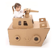 儿童大纸箱拼装模型军舰轮船海军事纸板创意幼儿园手工diy玩具