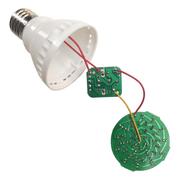 40颗led发光二极管节能灯泡实验套件教学diy电子，散件实训组装制作