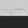 松岛正树镜架mft-5020纯钛半框男士商务超轻时尚大脸近视眼镜框