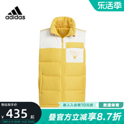 adidas阿迪达斯童装中大童羽绒，马甲冬男女，儿童羽绒背心in5208