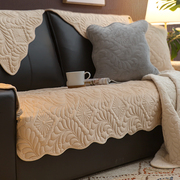 四季沙发垫盖布防滑通用真皮实木万能套罩靠背巾扶手巾坐垫子