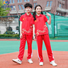 中小学生校服运动套装班服幼儿园园，服中国风六一儿童演出短袖裤子