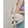 韩国小众大学生户外轻便尼龙简约双肩包旅行包，大容量防泼水背包