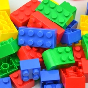 大颗粒积木新世纪(新世纪)塑料拼插拼装益智散装斤幼儿园桌面玩具儿童早教