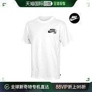 韩国直邮Nike 衬衫 耐克 滑板 SB 商标 男士 圆领 短袖 T恤 DC7