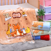 超柔云毯婴儿毛毯云毯儿童卡通小毯子加厚新生儿宝宝毛毯盖毯