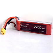 11.1V 2200MAH 25/35C遥控飞机锂电池3S固定翼航模多轴直升机