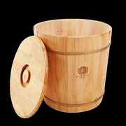 实木存米桶储米箱密封防虫，防潮米缸保鲜米面粉，米桶20斤50斤装家用