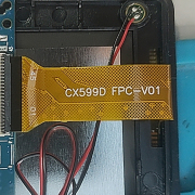 CX599D FPC-V01平板电脑触摸屏 外屏手写电容屏幕钢化膜