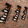 壁挂式家用酒架酒吧红酒，简约创意葡萄酒架红酒瓶挂墙啤酒