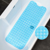 浴垫洗澡防滑浴缸防滑垫 加长PVC浴室地垫带吸盘环保脚垫100*40CM