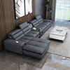 简约现代皮沙发组合客厅家具L型U型大小户型整装网红软体欧式沙发