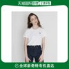 日本直邮levi's女士，白色蝙蝠翅膀标志印花t恤休闲时尚短款设计