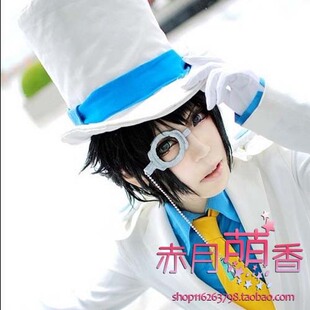 萌香家名侦探怪盗基德KID黑羽柯南快斗折原临也cosplay假发