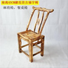 桌椅椅子农村儿童松木椅休闲老式家用实木餐小凳农家乐椅靠背木质