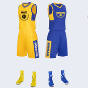 儿童球衣篮球男女孩夏定制蓝球运动衣服少儿幼儿园演出服套装印字