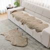 小沙整张卷毛羊皮羊毛沙发垫客厅卧室床边地毯飘窗垫羊毛坐垫靠背