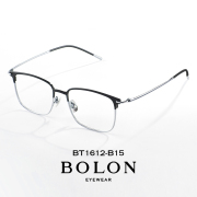 bolon暴龙眼镜24商务近视镜架，β钛架镜方框，男可配度数bt1612
