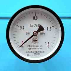 杭州江南压力表-2.5MPA西湖牌轴0向Y10Z储气罐专用0压力表1.6MPa
