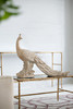 Powkhome出口美式树脂孔雀摆件动物鸟雕塑客厅玄关软装家居装饰品