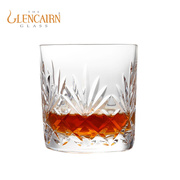 英国进口格兰凯恩glencairn 水晶玻璃厚底古典欧式刻花威士忌酒杯