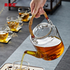 美斯尼茶壶玻璃茶具套装，耐热花茶壶，大容量茶壶套装家用煮茶泡茶壶