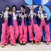 韩国女团租赁服打歌服爵士舞韩舞蹈嘻哈成人JAZZ表演出服套装