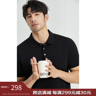 JSSD HOMME COOLMAX 2024夏季男士短袖翻领T恤男POLO衫男款