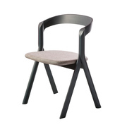 意大利 diverge chair 设计师椅子北欧餐椅实木椅子靠背椅