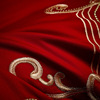 圆床四件套婚庆纯棉圆形欧式套件床裙床罩款龙凤刺绣大红色结