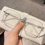 时尚素颜美镜配度数近视眼镜TR90镜框韩版潮不挑脸型专业配镜