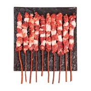 羊肉串原味烧烤铁板食材羊肉大串原切羊肉串半成品食材户外烧烤