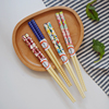 儿童筷子卡通可爱便捷环保木筷儿童筷学习筷，创意特色防滑短筷