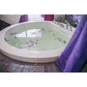 浴缸亚克力圆形嵌入式情侣，浴池恒温泡泡双人，按摩浴缸1.2米-2