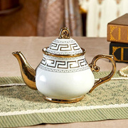茶壶耐热高温大号茶壶家用陶瓷泡茶壶单壶带过滤孔冷水壶大容量