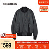 Skechers斯凯奇2024龙年新年限定男子时尚百搭双面穿裥棉夹克外套
