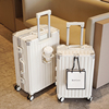 行李箱女大容量学生多功能，拉杆箱铝框男20寸登机旅行密码皮箱