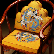 中式椅垫坐垫靠背一体红木椅子垫罗汉床靠山枕圈椅茶椅垫座垫靠枕
