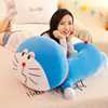 卡通可爱哆啦A梦枕头长条多拉睡枕机器猫睡觉抱枕软靠枕毛绒