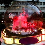 火爆亚克力装饰大半球圣诞节婚庆楼盘广场开业专用欢迎
