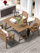 实木可折叠餐桌家用简易桌子长方形小户型吃饭圆桌户外摆摊四方桌